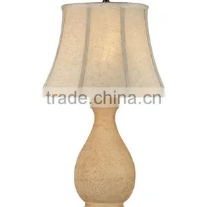 BISINI Luxury Antique Decorative Line Ceramic Table Lamp thumbnail-1