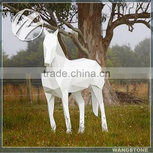 Large Animal Metal Art Life Size Horse Sculpture thumbnail-1