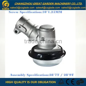 28mm Aluminium Pipe Diameter 10*1.25mm Gear Box For Brush Cutter Parts Grass Trimmer For Gardening Tools thumbnail-1