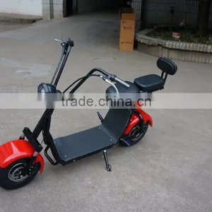 2017 Zhejiang Newly Electric Bike 48V Citycoco Scooter With Suspension&Disc Brakes&LCD Display thumbnail-2