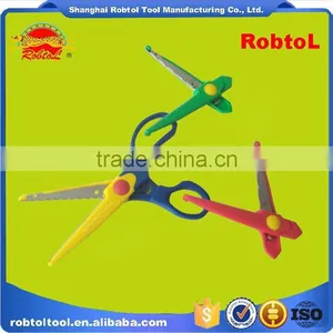 Children School Safety Scissors 3 Head Interchangeable Replaceable Diy Art Student Office Kids Hand Scissors thumbnail-6