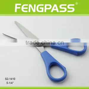 S2-1410 5-1/4" 2CR13 Stainless Steel ABS Plastic Handle Stationery Scissors / Office Scissors Sharp Tip thumbnail-2