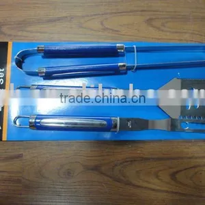 3 Pcs High Quality Stainless Steel Bbq Sets thumbnail-1