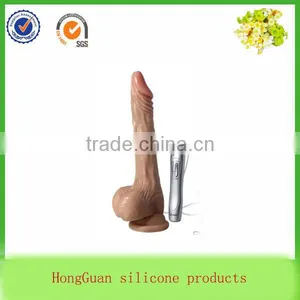 Hot Sales Prefect Vibe 7.3'' Long Vibrating Orgasms Dildo thumbnail-1