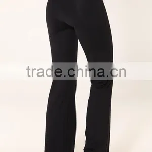 Blockout Womens Sport Wear. Yoga Exercise Mesh Roll Over Pants Tights thumbnail-2
