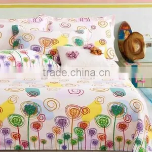 Cotton Dormitory Single Cotton Double Simple Single Sheets Cartoon Flat Sheets thumbnail-1