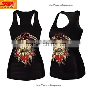 Women Tank Top 3d Printing, 100% Polyester thumbnail-2