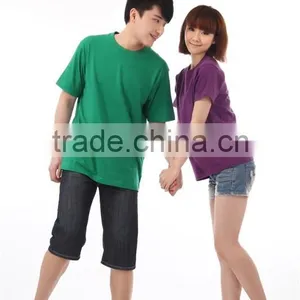 100% Cotton Daily Soft O-neck T-shirt Wholesale From Ningbo, China thumbnail-2
