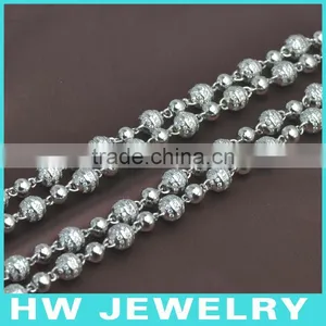 Bling Bling Jewelry Necklace, Hip Hop Men Necklace,J,ball Necklace, Ice Out Jewelry,HWNE90316 thumbnail-4