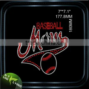 Customized Rhinestone Heat Transfers Applied on T-shirts thumbnail-4