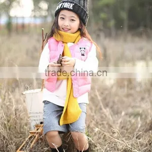 Wholesale High Quality Frozen Vests of Children Fur Vest for Kids Winter Vest for Babies thumbnail-1