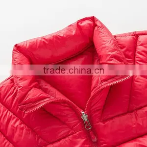 Custom High Quality Womens Winter Lightweight and Warm Goose Down Feather Filled Padded Jackets thumbnail-4
