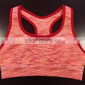 Sport Seamless Space Yarn Stylish Yoga Sports Girl Tube Sexy Bra thumbnail-3