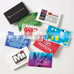 USA Made Rectangle Mint Card - Sugar-free, Non-melt, Available in Peppermint or Cinnamon and Comes With Your Logo thumbnail-1