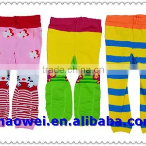 Baby Wearing Big PP Design Cotton Jacquard Tights Cute Baby Tights Baby Girl Pantyhose thumbnail-2