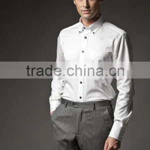 Cool Cotton Dress Shirts for Men thumbnail-4