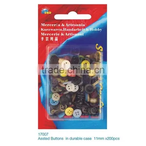 D&D 200pcs Button Zhejiang Craft Factory Product Fashion Durable Shirt Buttons (No17007) thumbnail-1
