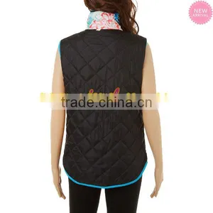 Factory Wholesale Quilted Reversible Vest thumbnail-6