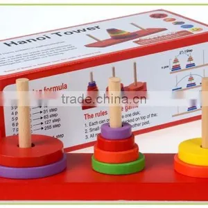 China Toy Manufacturer Hot Wholesale Tower of Hanoi Toy in Low Price thumbnail-4