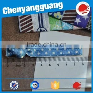 Custom Printed Elastic Plastic Hair Ties thumbnail-5