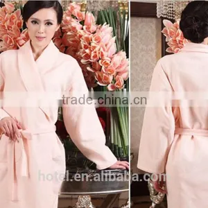 Comfortable and Cheap Waffle Bathrobe for Couple thumbnail-2