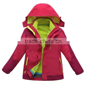 Kid Water Resistant Jacket With Polar Fleece Removable Liner thumbnail-5