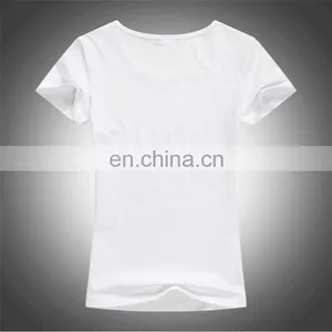 Factory Supply Excellent Quality Ladies' T-shirt With Many Colors thumbnail-6