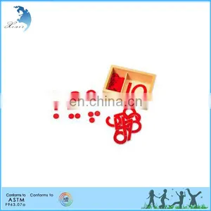 Factory Price Sell Directly Montessori Educational Toy for School Kids With PU Printing thumbnail-3