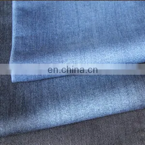 Cotton /spandex Stretch Denim Indigo Blue Denim With 11oz Stone Washed Denim Fabric thumbnail-3