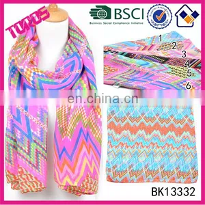2015 New Arrive Spring Summer Lady Shawl Fashion Chiffon Wholesale Twill Scarf thumbnail-4