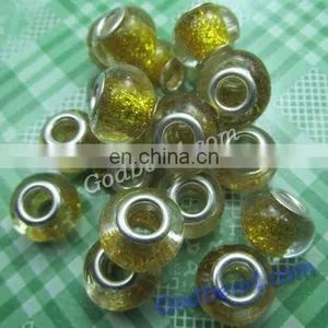P351 Lovely Glass Bead Wholesale Handmade Murano Lampwork Glass European Beads Fit for Charm Bracelets thumbnail-1