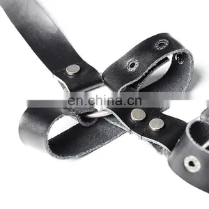Punk Rave Gothic Black Top Costume Harness S-218 thumbnail-6