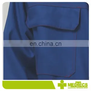 Blue Durable Fabric Fire Retardant Construction Worker Workwear Overalls thumbnail-3