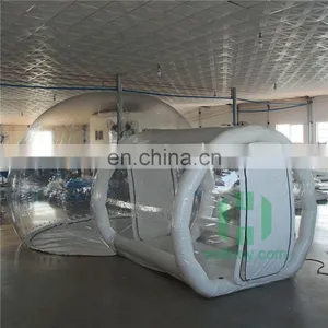 2017 Romantic Clear Giant Inflatable Dome Bubble Tent for Sale,inflatable Transparent Bubble Tent for Camping thumbnail-4