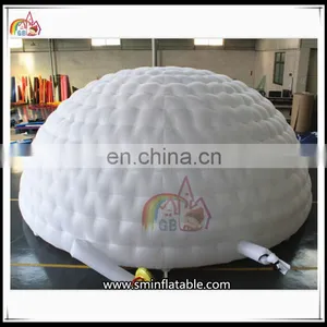 Factory Direct Inflatable White Dome Camping Tent Lodge Gonflable China On Sales thumbnail-4
