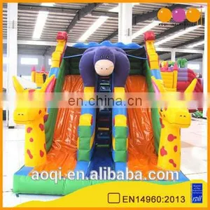 Inflatable Game Manufacturers Big Discount Best Seller Large Inflatable Slide Giraffe Slide Inflatables for Sale thumbnail-1