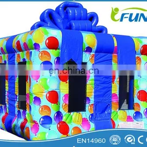 Gift Box Inflatable Bouncer for Sale/inflatable Gift Box Bouncer/inflatable Gift Box Jumping Bouncer thumbnail-2