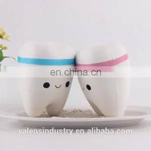 Hot Selling 2017 Popular Stress Relase Squishy Kawaii Soft PU Squishy Slow Rising Teech Toy thumbnail-4
