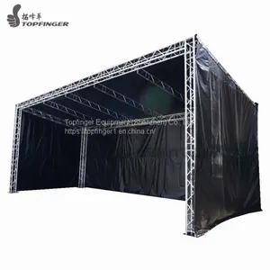 T6082 Aluminum Material Truss System Truss Portable Stage Lighting Truss 400x400mmx1.5m thumbnail-1