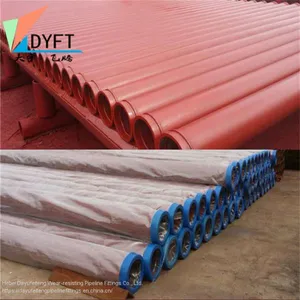 Manufacturer Seamless DN125 ST52 Concrete Pump Delivery Pipe thumbnail-1