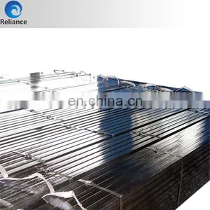 Anti-rust Package Black 100mm Diameter Steel Welded Rectangular Pipe thumbnail-1
