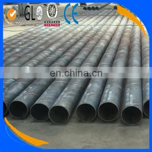 AWWA C200 Black Water Spiral Welded Steel Pipe for Pipeline Conveyance System thumbnail-6