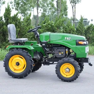 15HP Mini 4 Wheel Tractor With Rotavator thumbnail-5