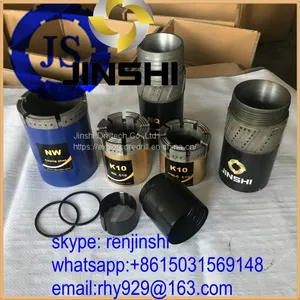 Tangshan(Jinshi,JS) for Hard Rock Mining Diamond Core Drill nq hq nx Diamond Core Bit thumbnail-1