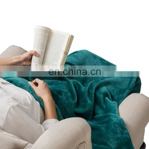 Suppliers Nice Quality Convenient Durable Sleep Flannel Fleece TV Blanket thumbnail-6