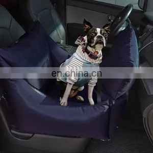 Luxury Dog Car Seat Pet Booster Seat Waterproof Travel Dog Bed Safety Pet Carrier With Handle thumbnail-3