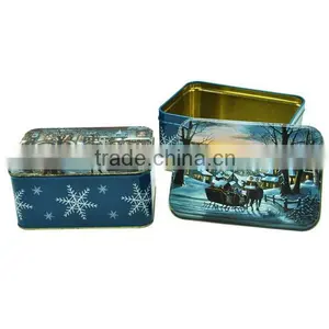 Christmas Gift Tin Box thumbnail-2