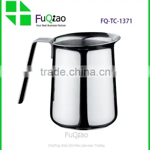 Hot Sale Commercial Stainless Steel Milk Frothing Pitcher Milk Jug for Lattes Coffee Cup thumbnail-3
