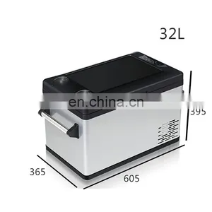 Car and Home Fridge Freezer 12V/24V DC and 100-240V AC Portable Compressor 32L thumbnail-1