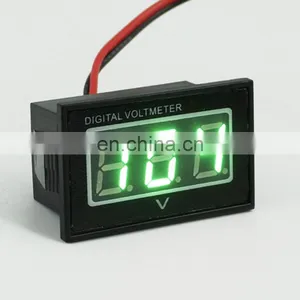 V40D Waterproof Battery Meter DC15-120V Auto Car Gauge Digital Voltmeter LED Red Blue Voltage Meter , Battery Tester Meter thumbnail-2